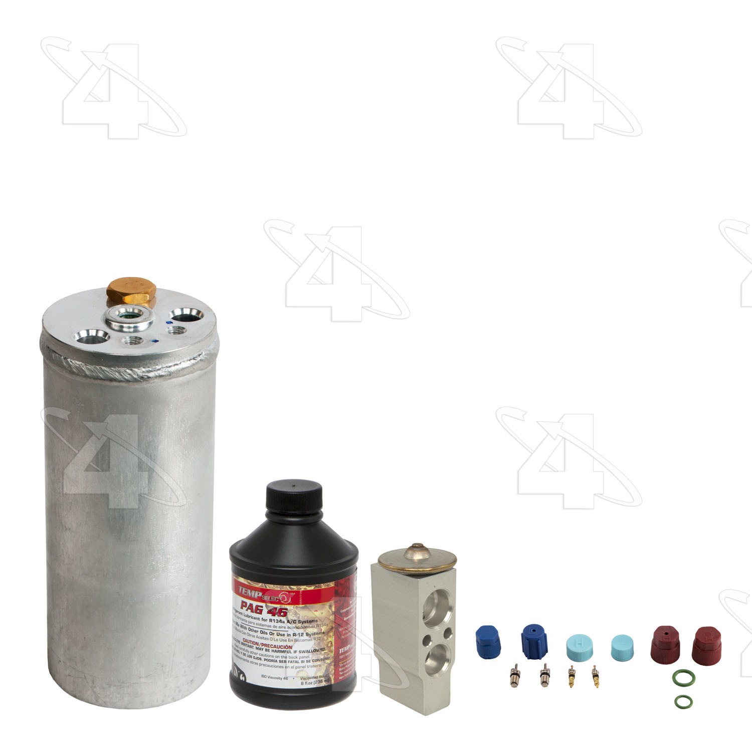 Four Seasons 10204SK A/C Compressor Replacement Service Kit for 2001-2005 Honda Civic