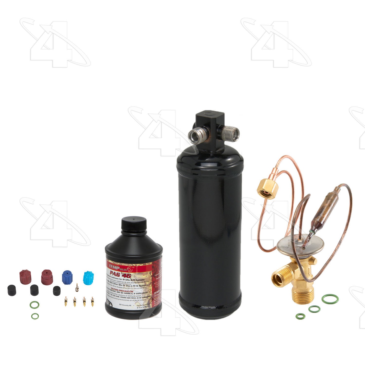Four Seasons 10101SK A/C Compressor Replacement Service Kit for 1990-1993 Honda Accord