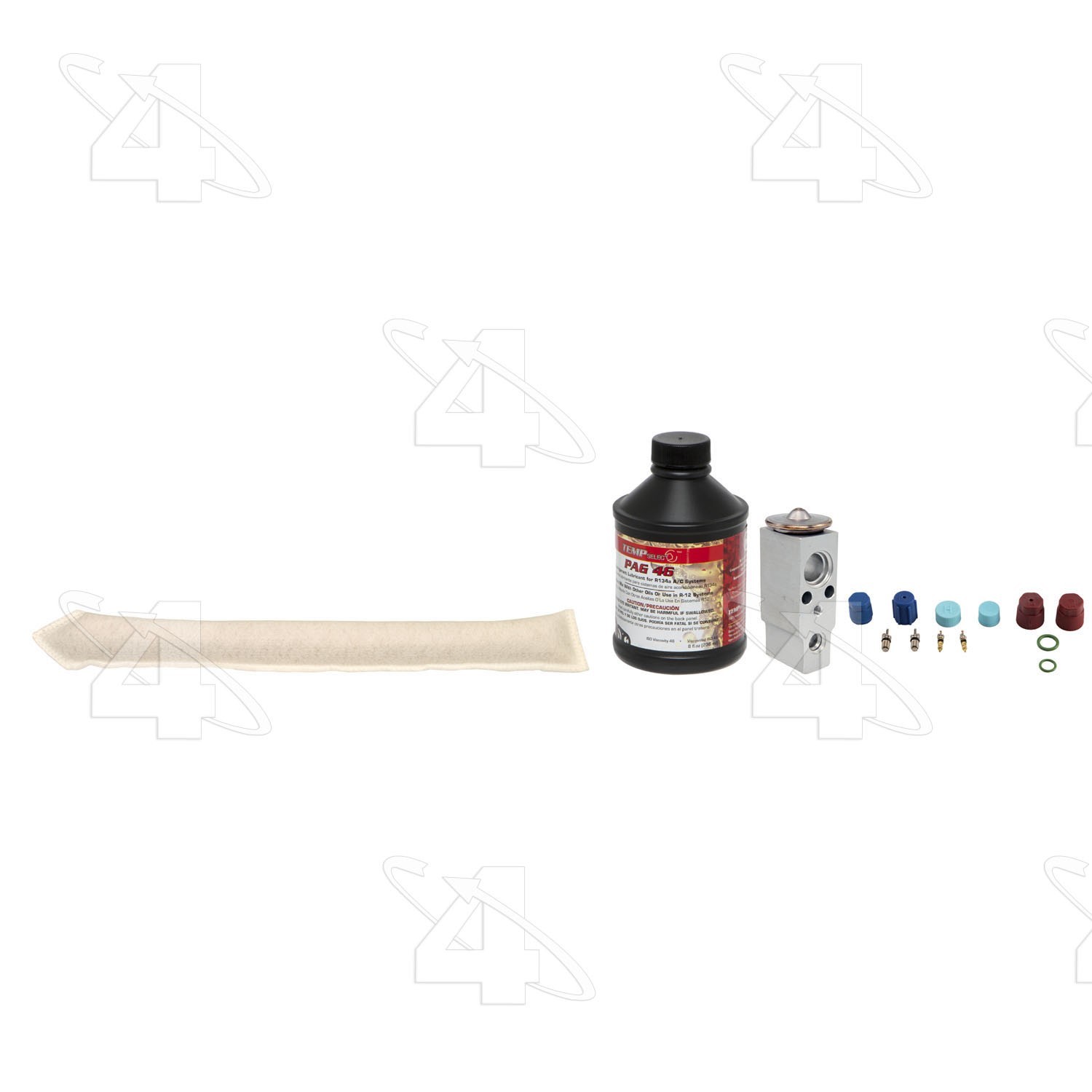 Four Seasons 10237SK A/C Compressor Replacement Service Kit for 2002-2006 Hyundai Santa Fe