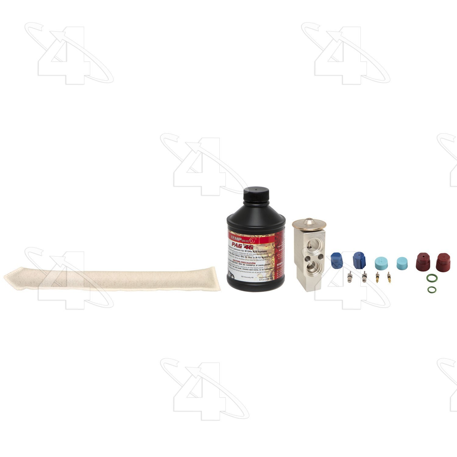 Four Seasons 10246SK A/C Compressor Replacement Service Kit for 2001-2004 Hyundai Elantra