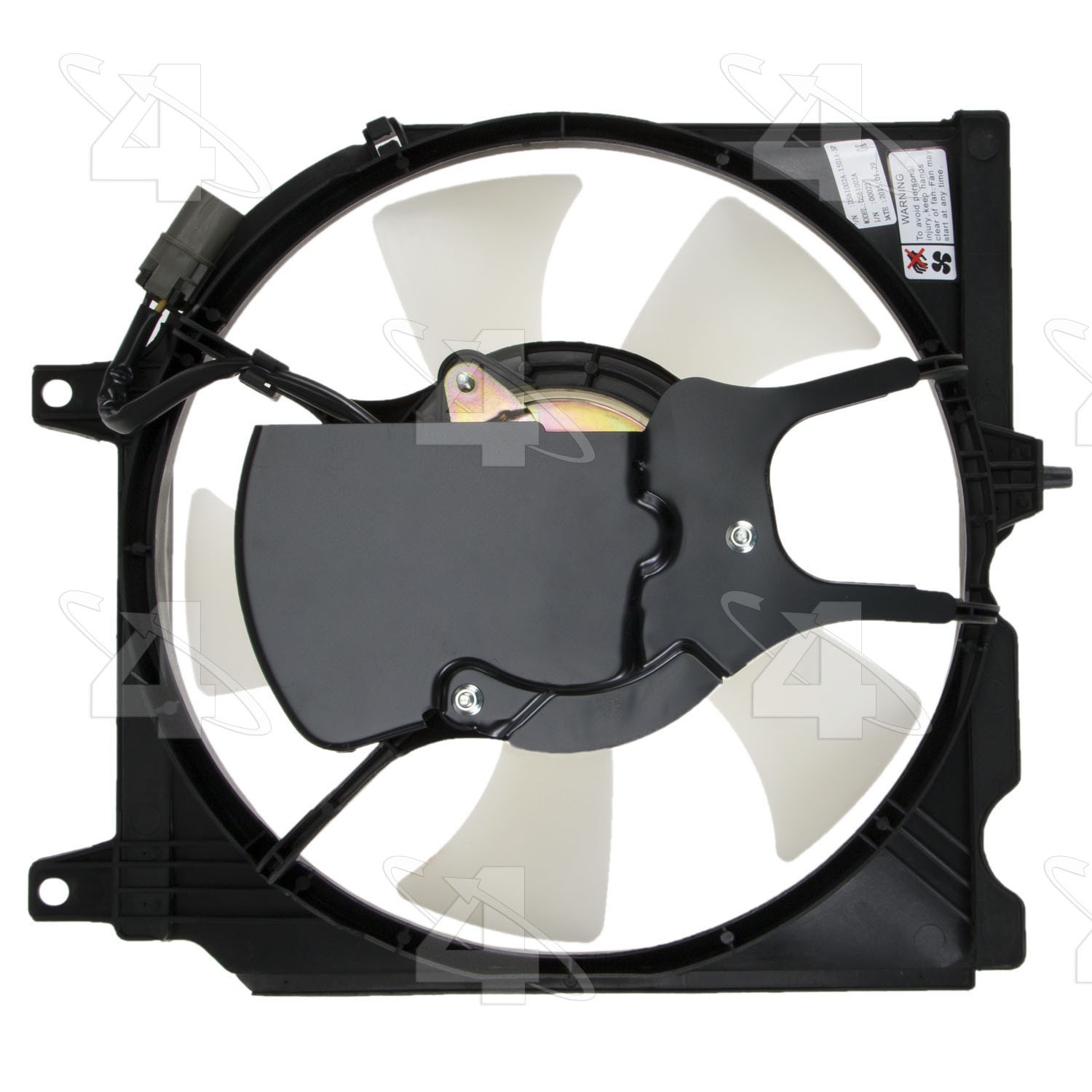 Four Seasons 75261 A/C Condenser Fan Assembly for 1991-1994, 1998-1999 Nissan Sentra
